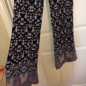 Paisley palazzo pants